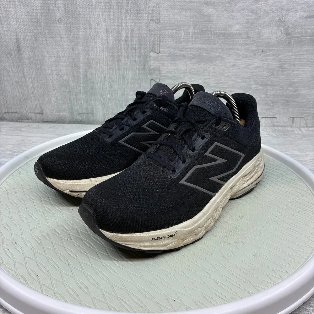 New Balance Fresh Foam X 860v14 Shoes Women's 10B Black Angora Running W860A14